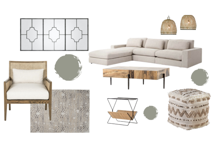 Organic Modern furnishings