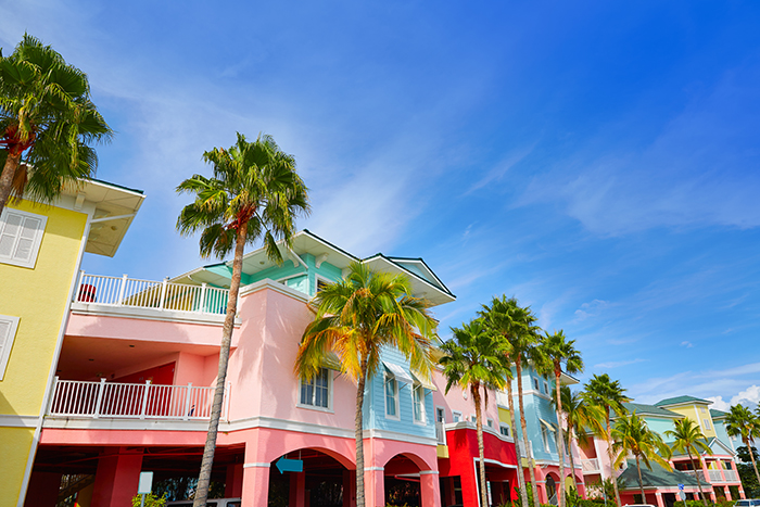 Downtown Fort Myers in Southwest Florida