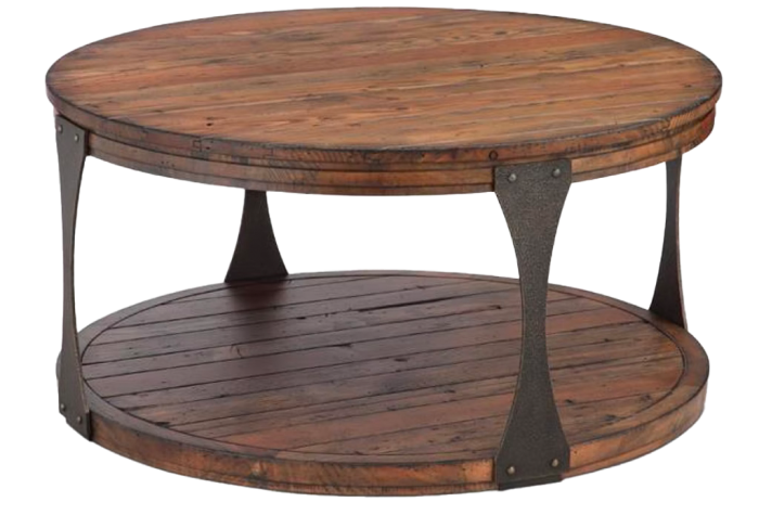 round wood table
