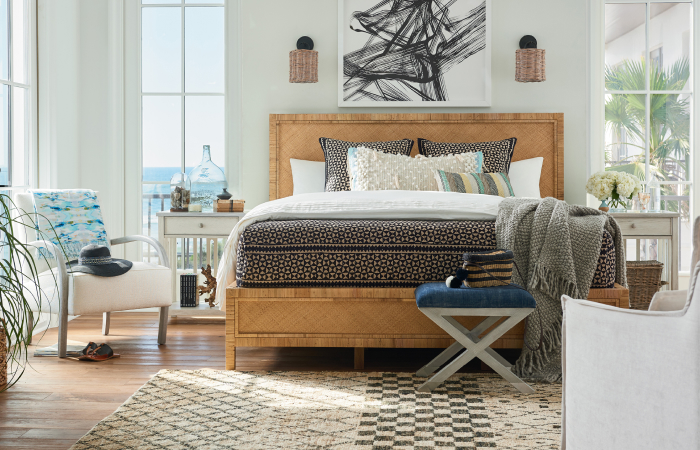 Natural Headboard and Bed