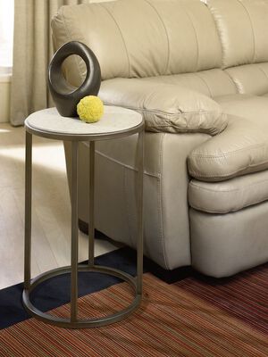 ROUND END TABLE