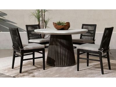 Caspia 47" Round Outside Dining Table