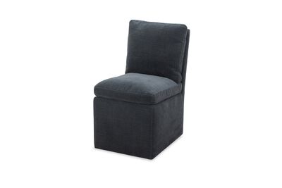 DESOTO CASTER ARMLESS CHAIR