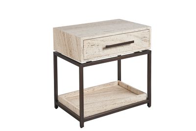 DOVE 1 DRAWER NIGHTSTAND