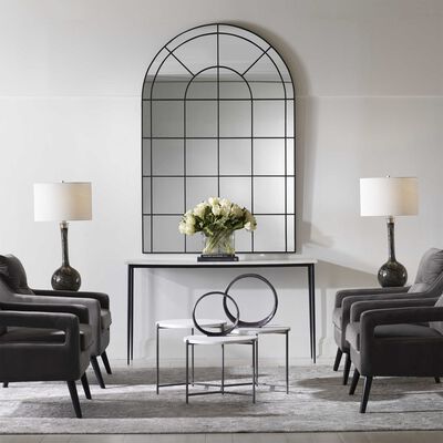 Grantola Black Arch Mirror