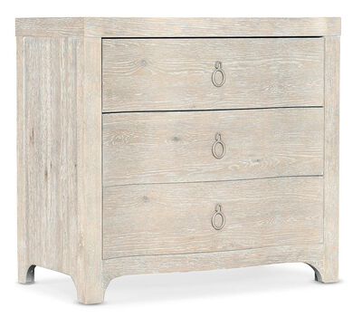 Antigua Three Drawer Nightstand