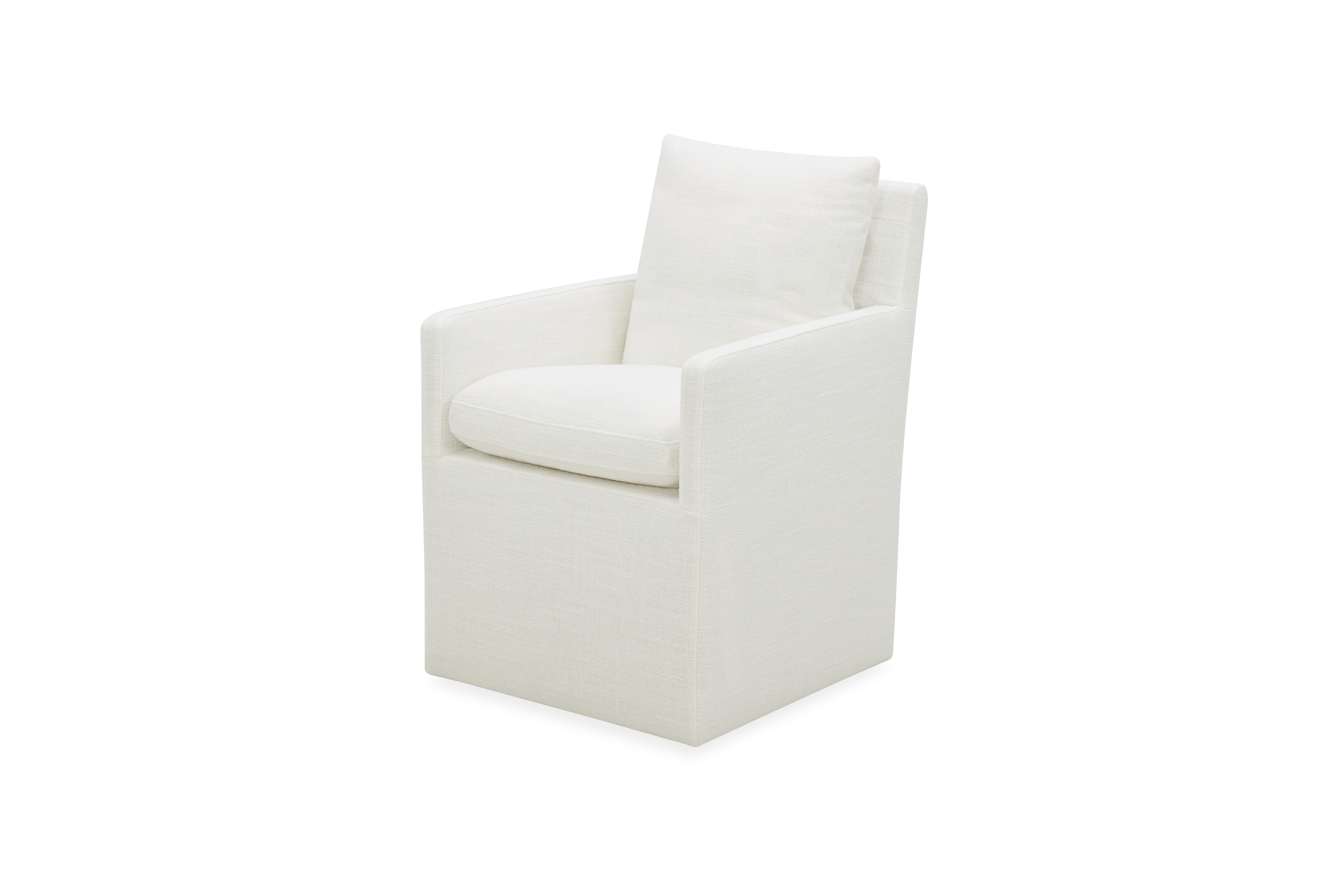 CHARLOTTE CASTER ARM CHAIR
