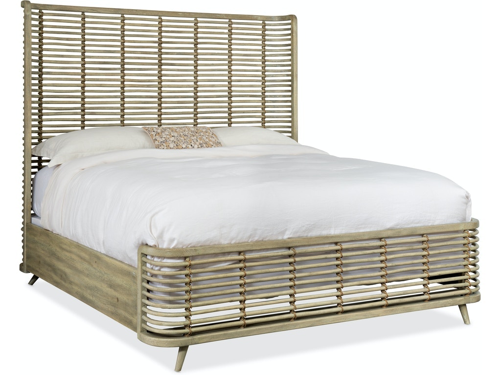 Queen Rattan Bed
