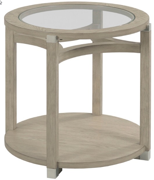 ROUND END TABLE